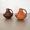 Vintage Fat Lava Pottery Vases by Heinz Siery for Carstens Tönnieshof, 1970s, Set of 2, Image 4