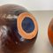Vintage Fat Lava Pottery Vases by Heinz Siery for Carstens Tönnieshof, 1970s, Set of 2 18
