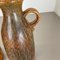 Mehrfarbige Fat Lava Vasen aus Keramik von Scheurich, 1970er, 2er Set 12