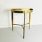 Mid-Century Italian Brass and Glass Console, 1950s 5