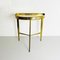 Mid-Century Italian Brass and Glass Console, 1950s 3