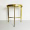 Mid-Century Italian Brass and Glass Console, 1950s 6