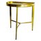 Mid-Century Italian Brass and Glass Console, 1950s 1