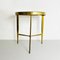 Mid-Century Italian Brass and Glass Console, 1950s 2