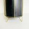 Mid-Century Italian Modern Metal & Brass Umbrella Stand, 1980s 4