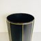 Mid-Century Italian Modern Metal & Brass Umbrella Stand, 1980s 5