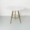 Mid-Century Modern Italian Round Marble & Brass Coffee Table, 1960s 3