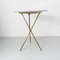 Italian Mid-Century Modern Round Marble and Brass Coffee Table, 1960s 3