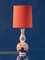 One-of-a-Kind Handcrafted Robin Table Lamp from Vintage Delft Imari Pijnacker Vase, Image 1
