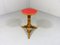 Rattan Side Table Plant Stand, 1950s, Image 4