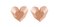 Appliques Murales Queen Heart par Royal Stranger, Set de 2 1