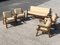 Sofa and Armchair Group in Bamboo, Italy, 1960s, Set of 5 1