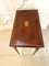 Antique Edwardian Mahogany Inlaid Games Table 5