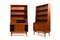 Secretaire con libreria in teak di Johannes Sorth, anni '60, set di 2, Immagine 1