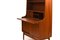 Secretary with Bookcase in Teak by Johannes Sorth, 1960s, Set of 2 11
