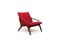 Mid-Century Danish Easy Chair in Teak and Brass, 1960s, Image 1
