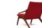 Mid-Century Danish Easy Chair in Teak and Brass, 1960s, Image 4