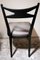 Ebonized Wood and Velvet Chairs in the style of Ico Parisi Style, Set of 6 13