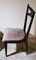 Chaises en Bois Noirci et Velours Style Ico Parisi, Set de 6 14