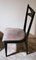 Ebonisierte Holz und Samt Stühle im Stil von Ico Parisi Style, 6er Set 14