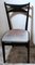 Ebonized Wood and Velvet Chairs in the style of Ico Parisi Style, Set of 6, Image 12