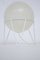 Vintage Spherical Floor Lamp with White Painted Iron Base from Stilnovo, Image 6