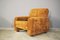 Braunes Sofa und Sessel, 1970er, 3er Set 18