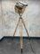 Large Vintage Nautical Tripod Floor Lamp in Brass and Steel, Image 5