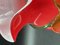 Vase en Verre de Murano Rouge 3