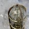 Vintage Wall Cage Light in Brass by Industria Rotterdam, 1970s 13