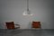 Large Adjustable Hanging Lamp with Porcelain Screen by Florian Schulz 5