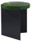 Alwa One 5500GRB Side Table with Green Top & Black Base by Sebastian Herkner for Pulpo 1