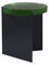Alwa One 5500GRB Side Table with Green Top & Black Base by Sebastian Herkner for Pulpo, Image 1