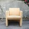 Französischer Kubistischer Sessel mit Gemustertem Stoff 1