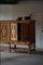 Credenza Mid-Century brutalista in legno di quercia massiccio, Danimarca, Immagine 16