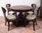 Antiker französischer Napoleon III Tisch aus exotischem Holz 4