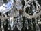 Large Hand Cut Maria Teresa Crystal Chandelier, 1950s, Image 23