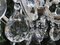 Lámpara de araña Maria Teresa grande de cristal tallado a mano, años 50, Imagen 32