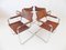 Mg5 Leather Chairs by Matteo Grassi, Set of 4 3