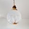 Large Mid-Century Murano Glass Pendant from Mazzega, Italy, 1970s 2