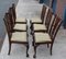 Mahogany Dining Chairs Pop Out Seats, 1900s, Set of 6 2