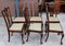 Mahogany Dining Chairs Pop Out Seats, 1900s, Set of 6 4