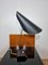 Vintage Black Table Lamp by Josef Hůrka 1