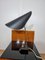 Lámpara de mesa vintage en negro de Josef Hůrka, Imagen 5