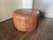 Vintage Mid-Century Leder Pouf oder Ottomane 7