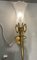 Large Gold Gilded Murano Glass Sconces, Set of 3, Image 5