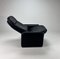 DS50 Lounge Chair in Dark Blue Leather from De Sede, 1980s 13