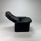 DS50 Lounge Chair in Dark Blue Leather from De Sede, 1980s, Image 11
