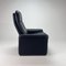 DS50 Lounge Chair in Dark Blue Leather from De Sede, 1980s, Image 12