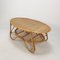 Table Basse en Osier et Rotin, Italie, 1960s 13